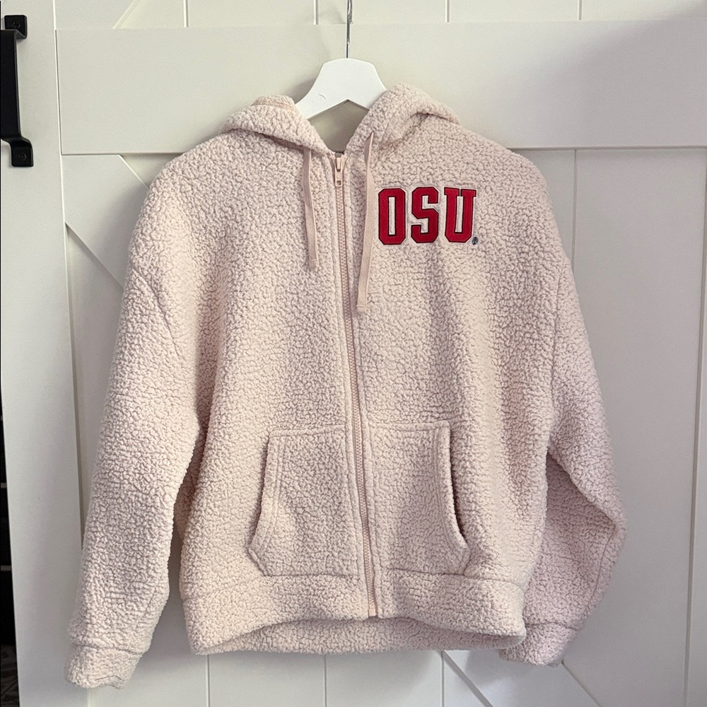 Victoria's Secret PINK OSU Sherpa Hoodie
